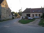 Gigny sur Saône, lille gammel hyggelig landsby.
